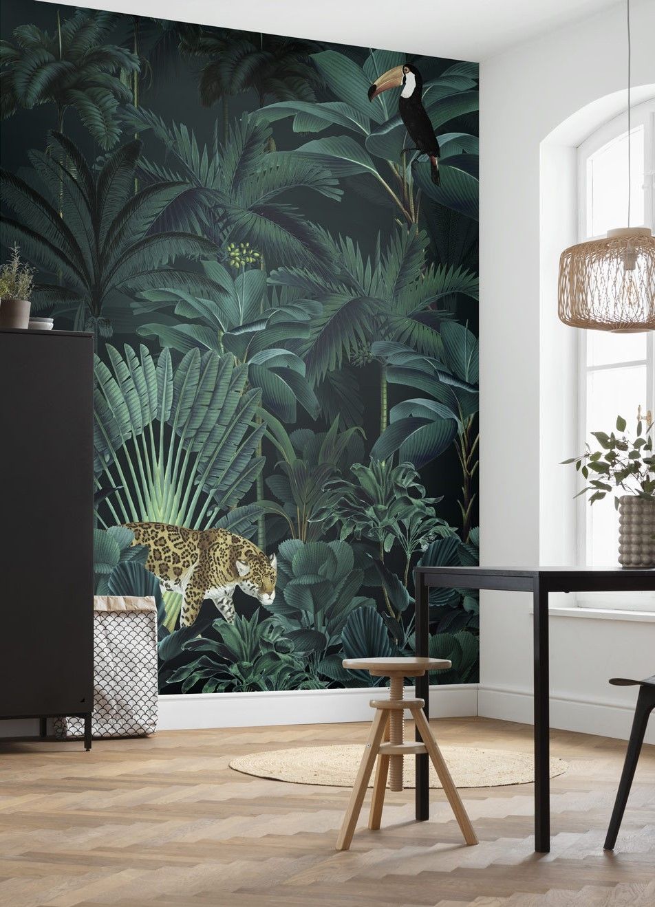 Jungle Night Mural