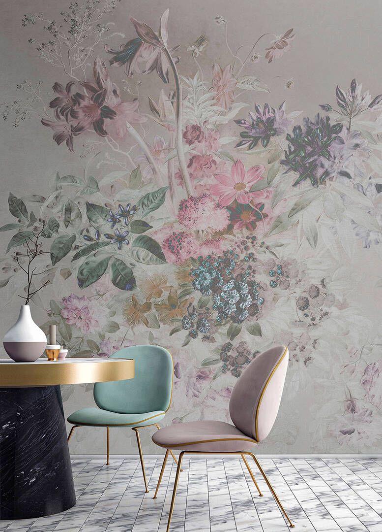 Bouquet Pastel 1 Mural