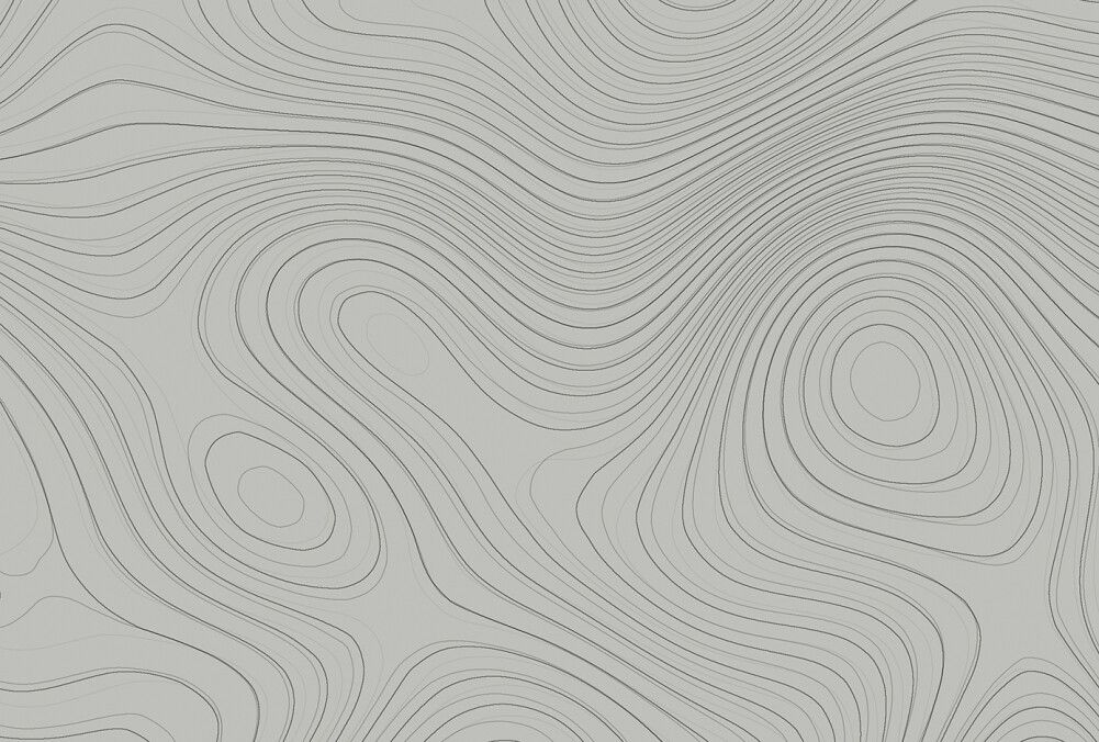 Zen Garden Mural - Grey