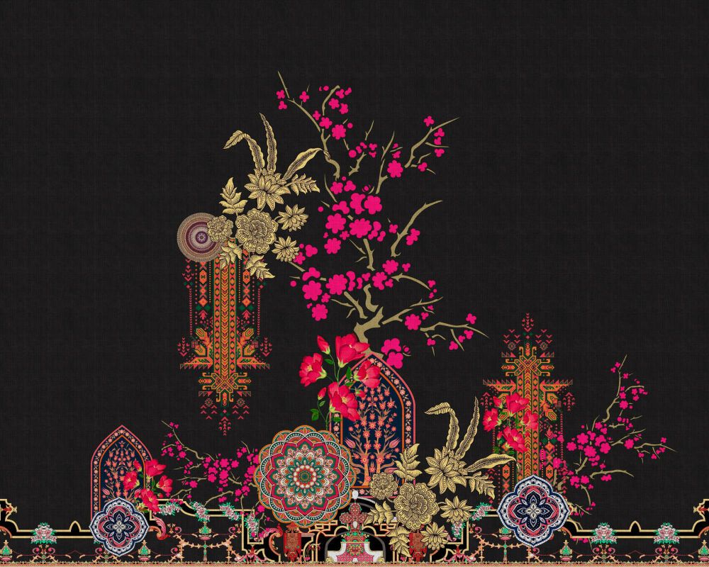 Oriental Garden 2 Mural