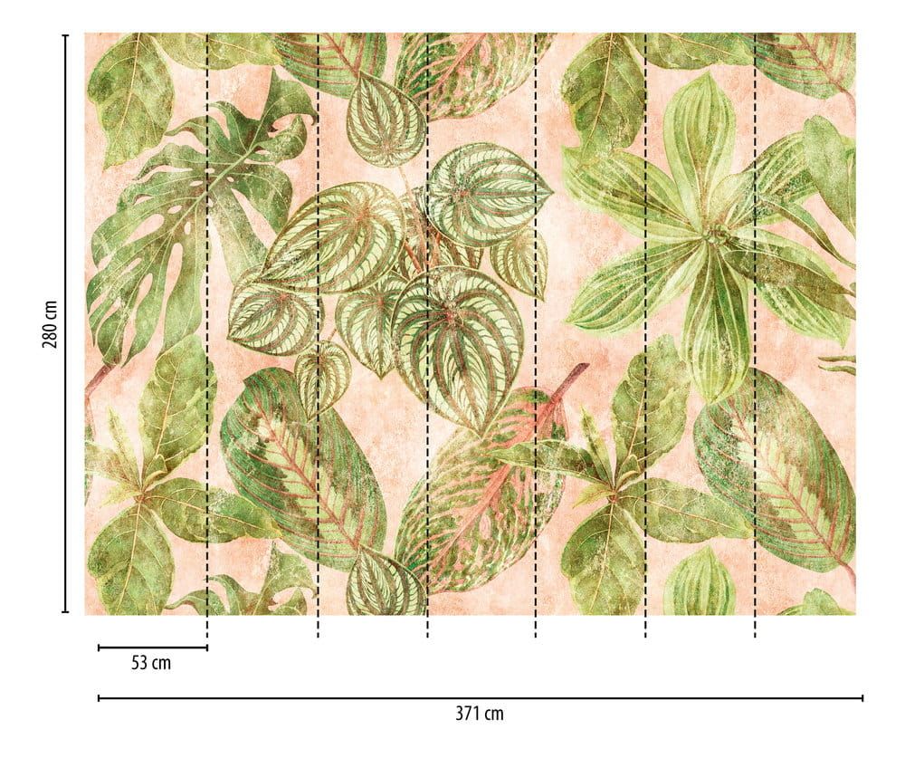 Calathea Mural