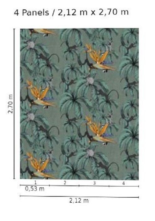 Leilani Mural - Green