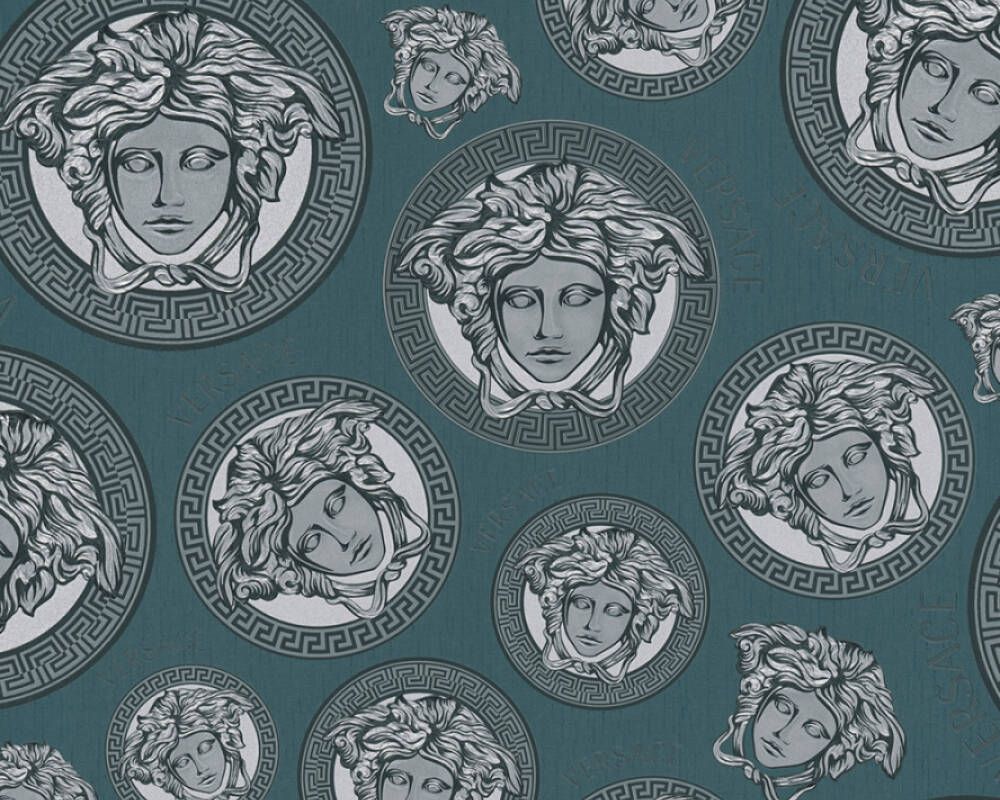 Teal - Medusa by Versace