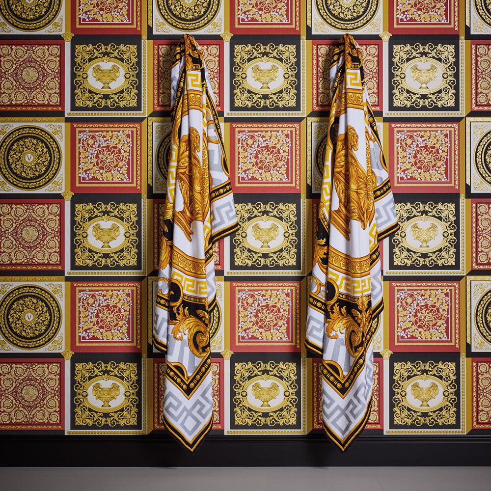 Brick - Barocco Tile by Versace