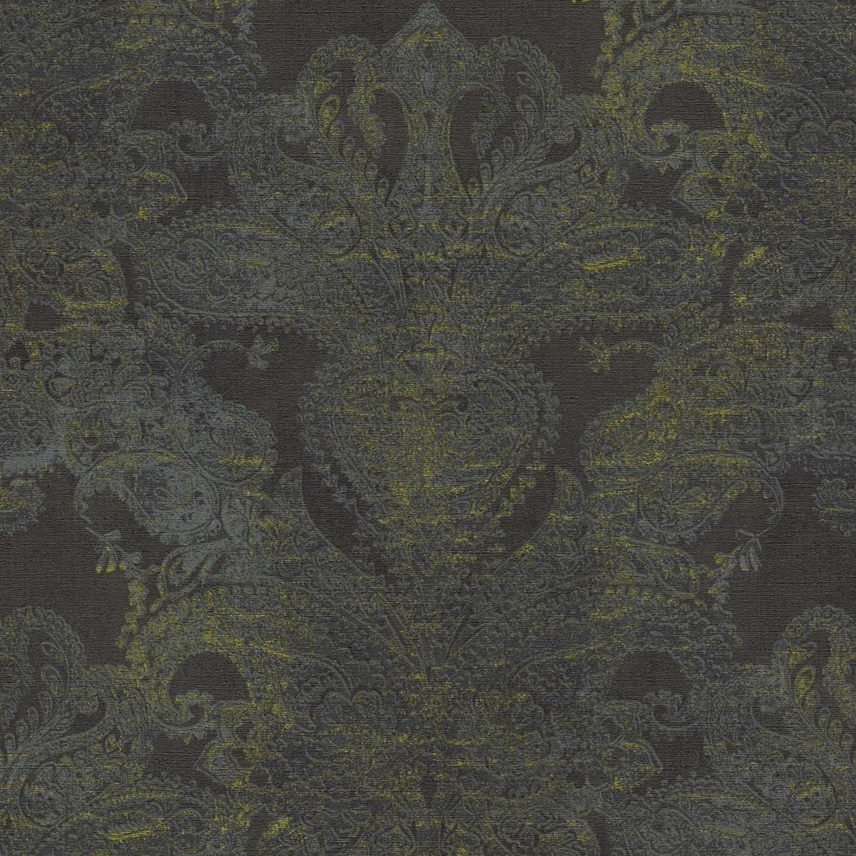 Charcoal - Dubai Damask