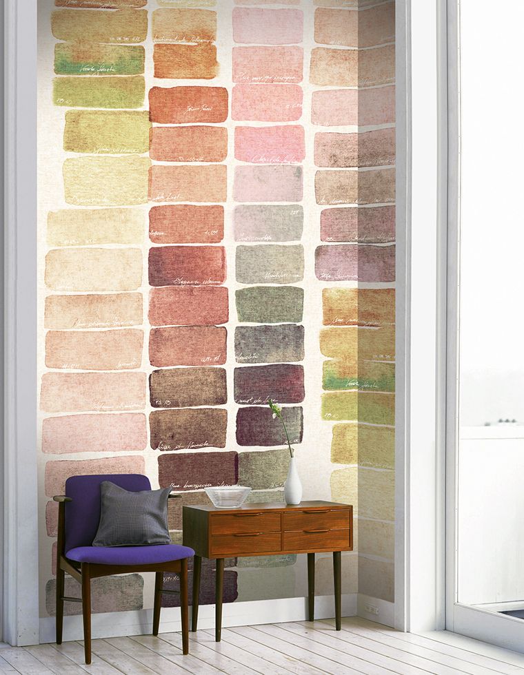 Clichy Mural - Rose