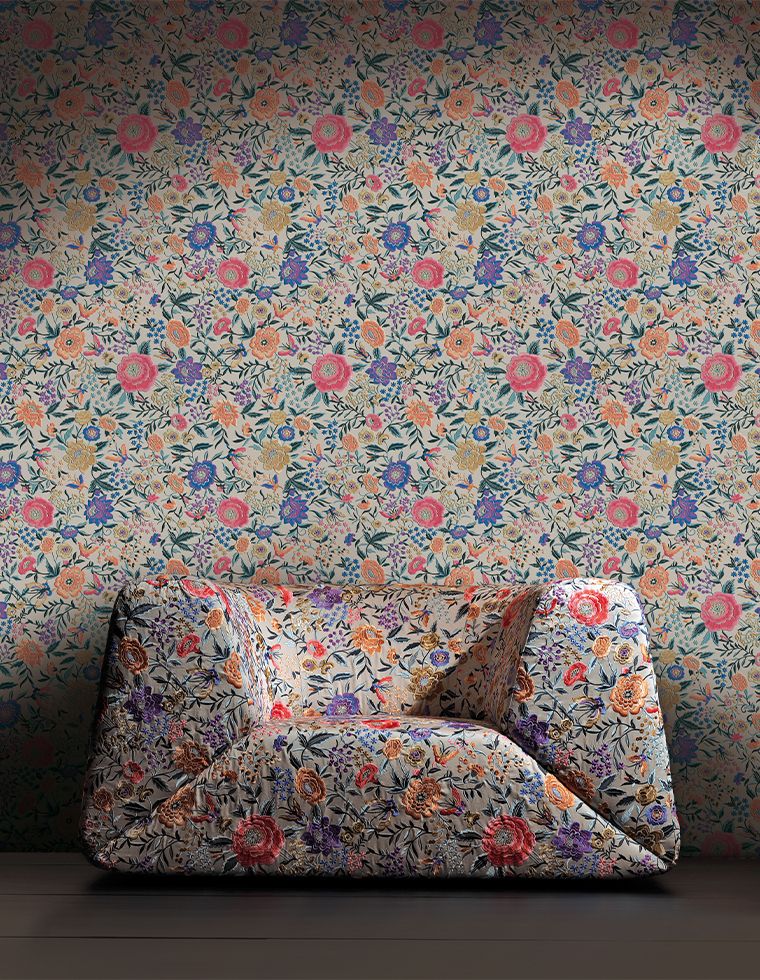 Grey - Oriental Garden by Missoni (Wide Roll)