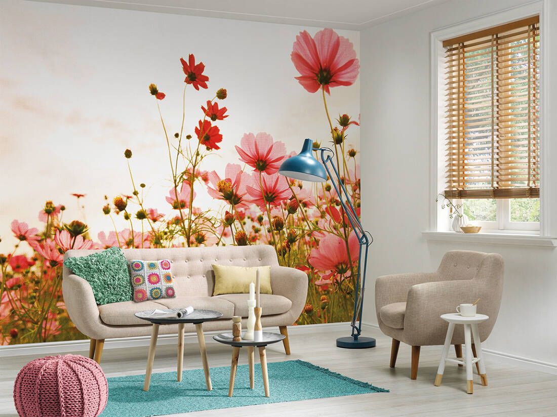 Flower Meadow Mural