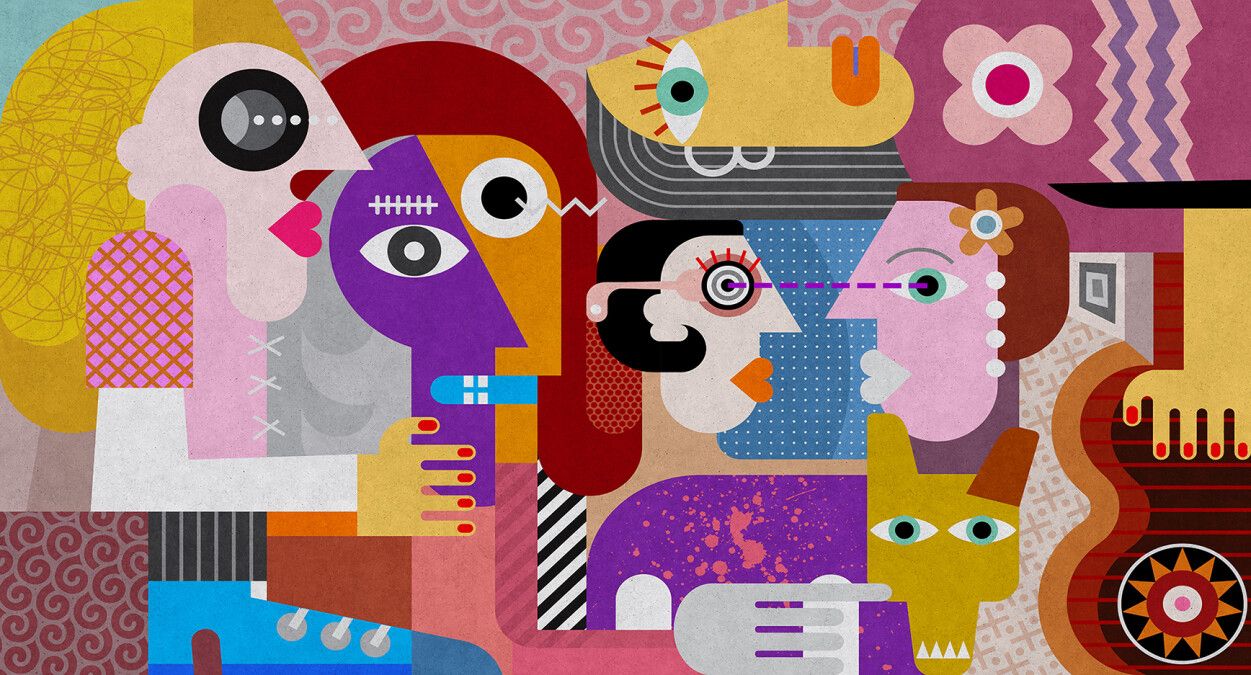 Couples 1 Mural