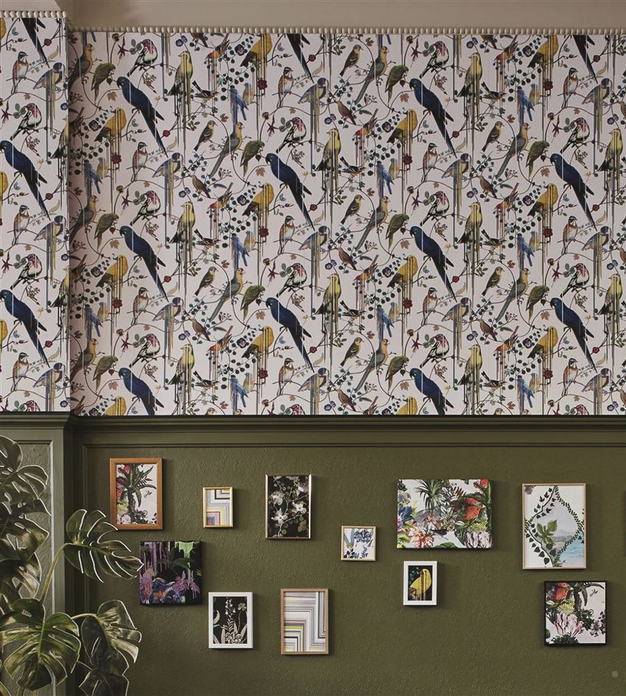 White - Birds Sinfonia by Christian Lacroix