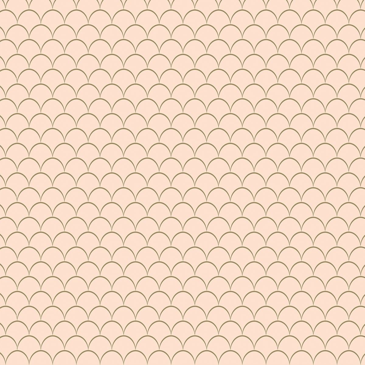 Pink - Little Scales by Escher