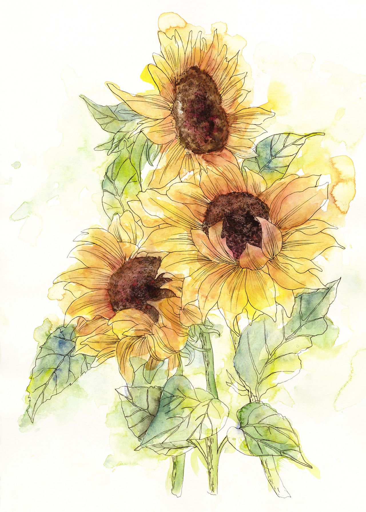 Girasol Mural