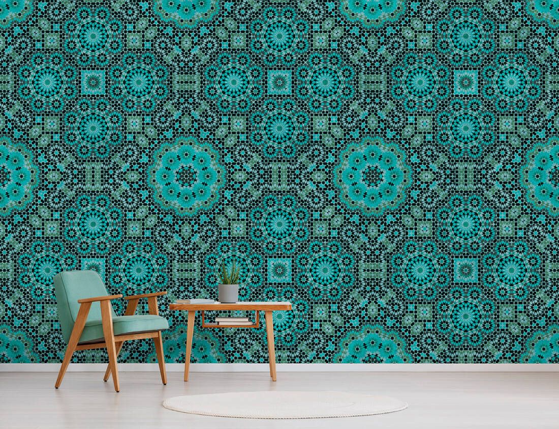 Maroc Mural - Aqua