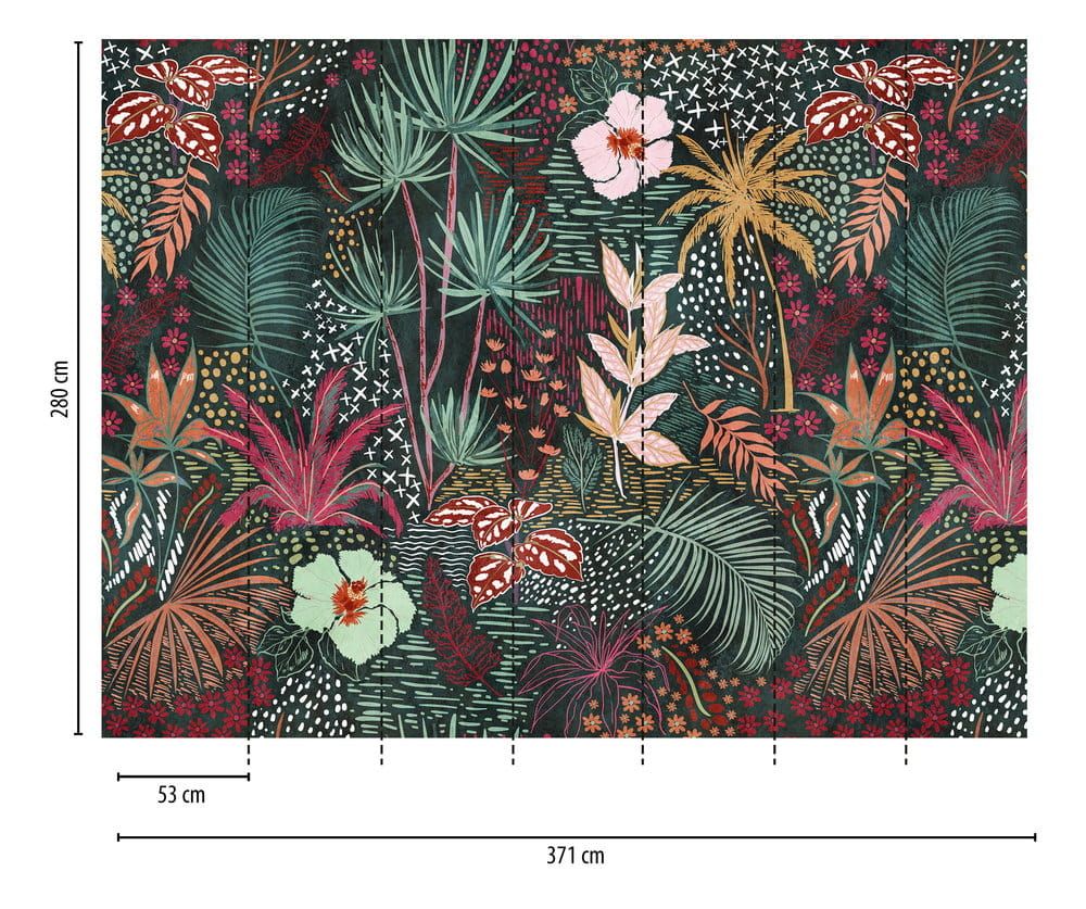 Hibiscus Nights Mural
