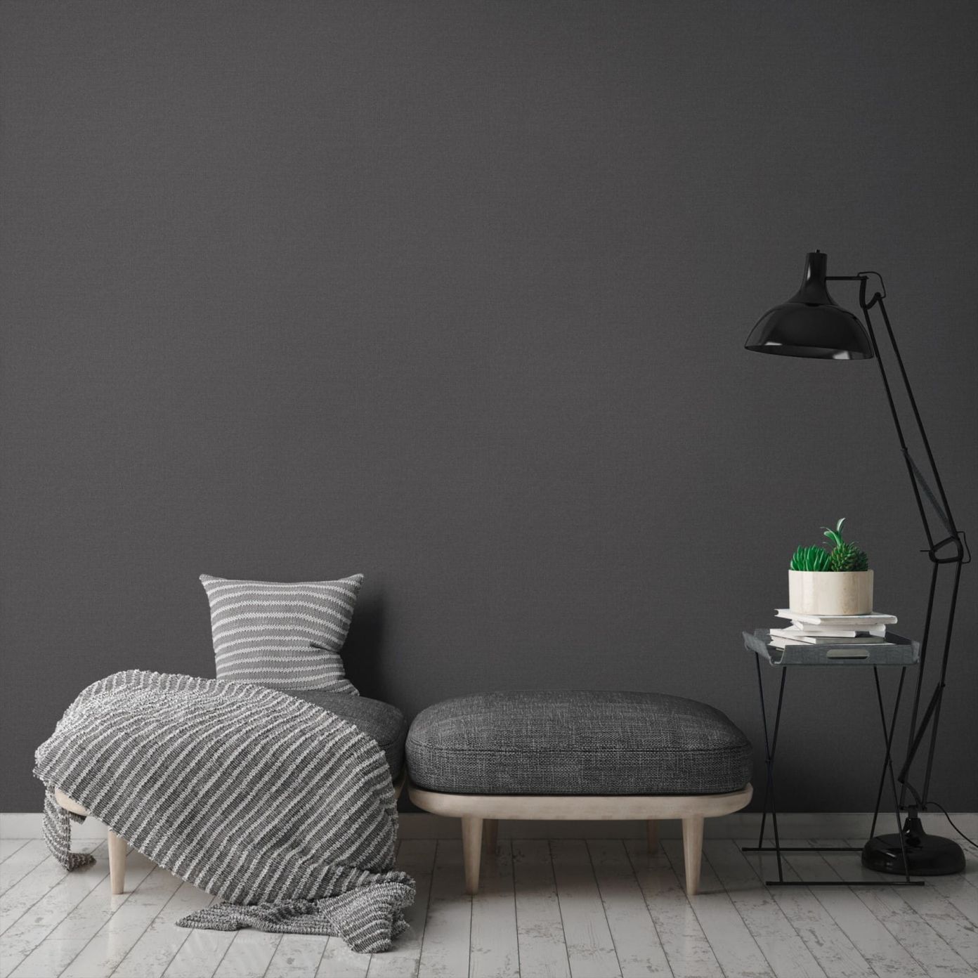 Charcoal - Nara Texture