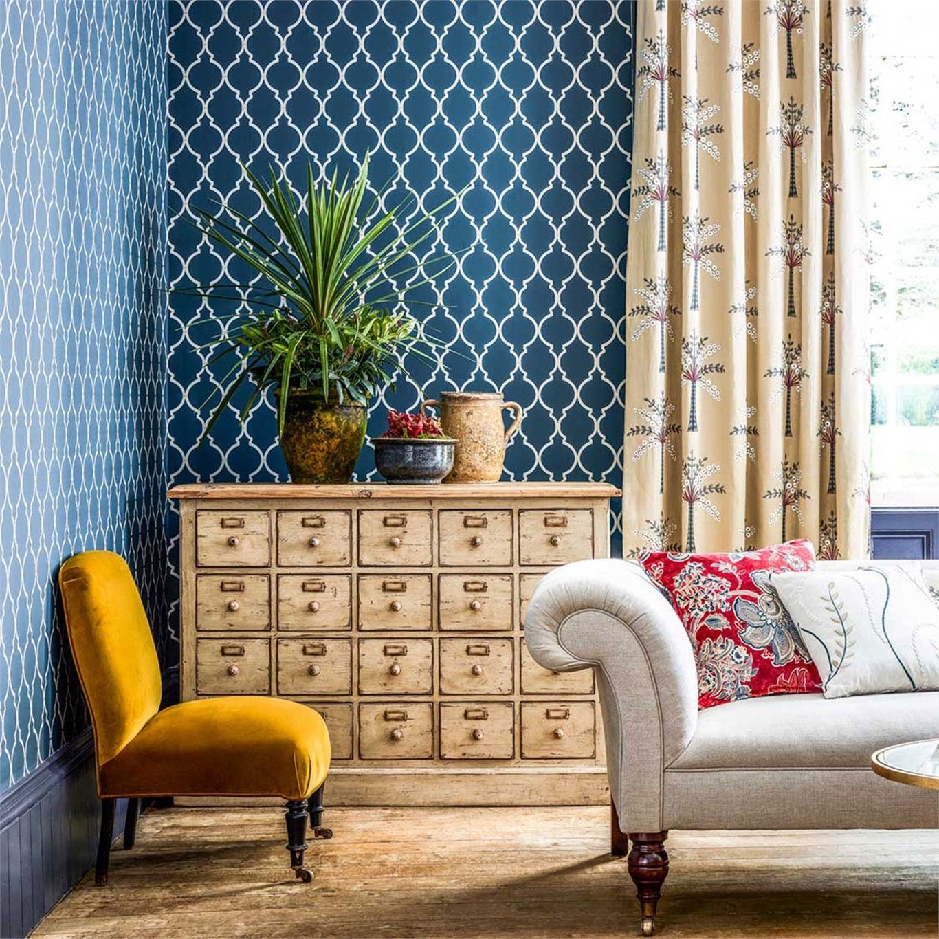 Navy - Empire Trellis