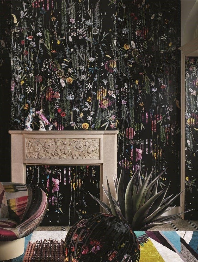 Babylonia Nights Panoramic Mural by Christian Lacroix