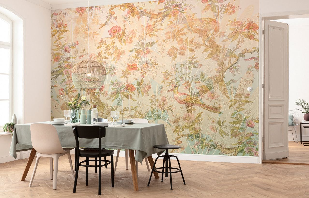 Oiseau de Paradis Mural