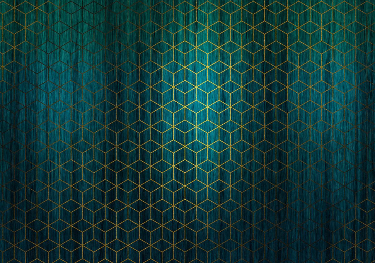 Mystique Vert Mural