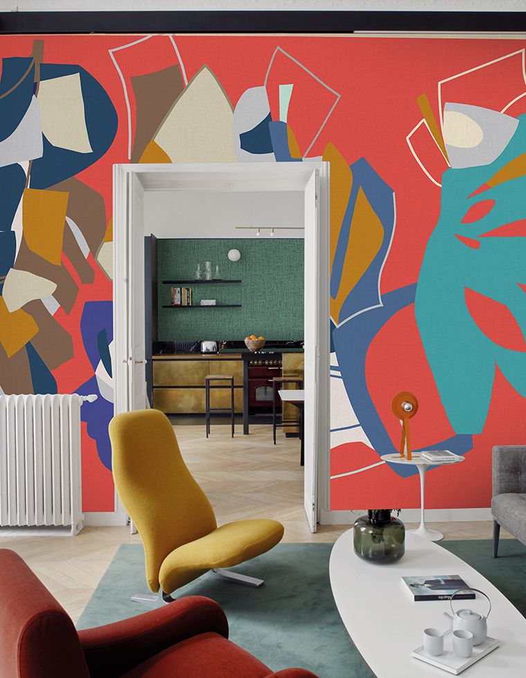 Nizza Mural - Red