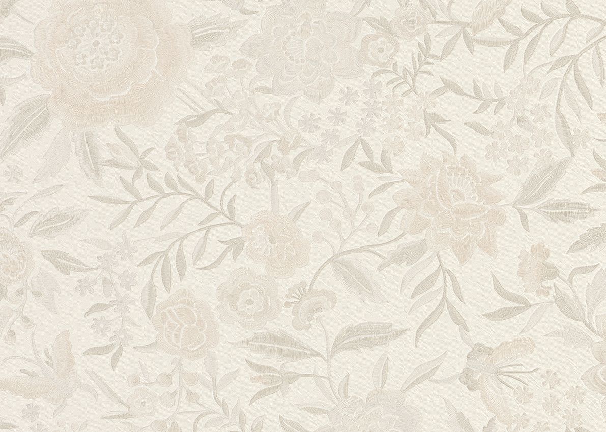 Cream - Oriental Garden by Missoni (Wide Roll)