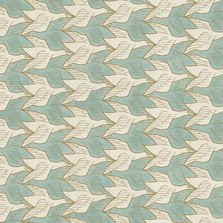 Duck Egg - Two Birds by Escher