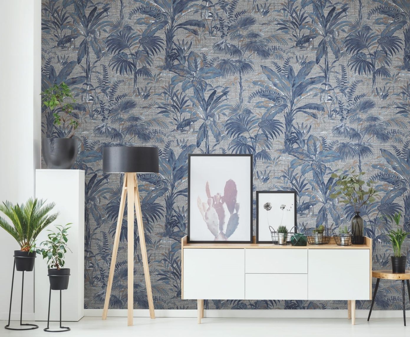 Blue - Forest Palm