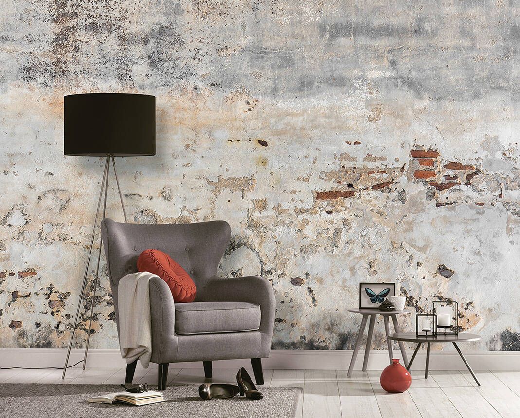 Old Wall Mural