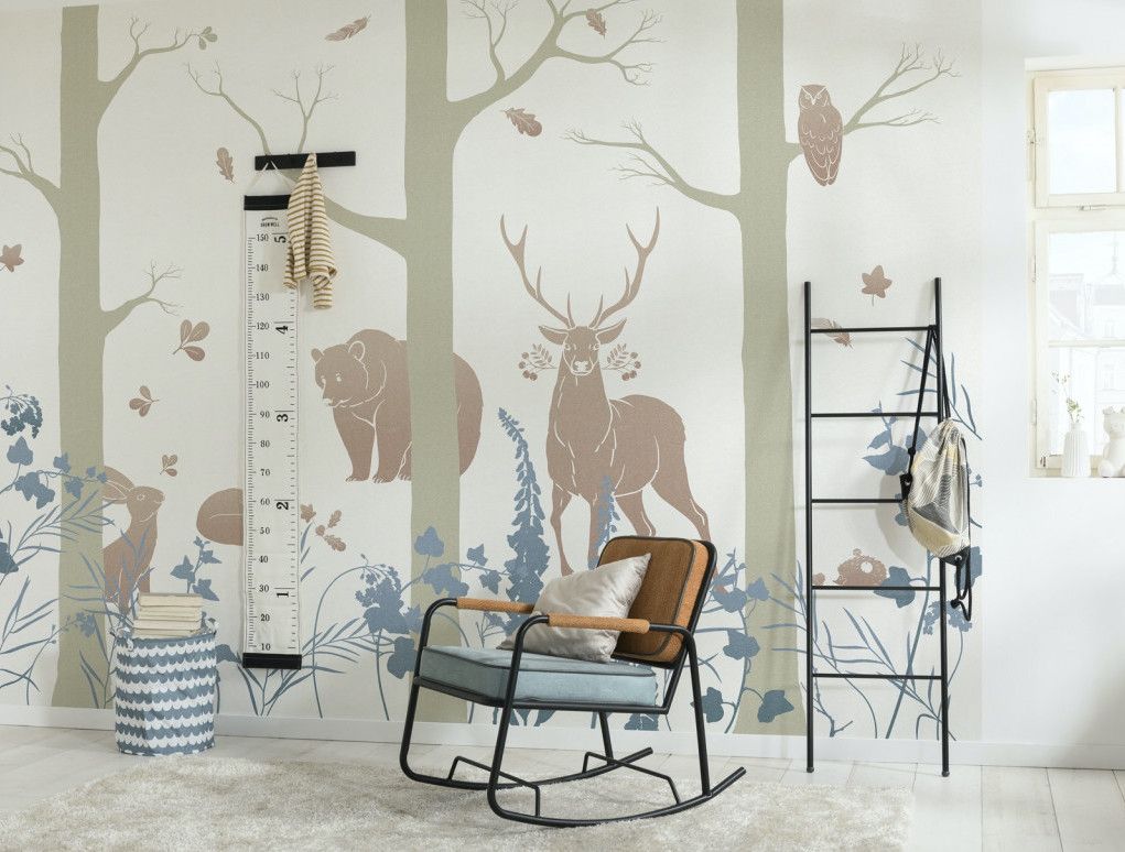 Forest Animals Mural