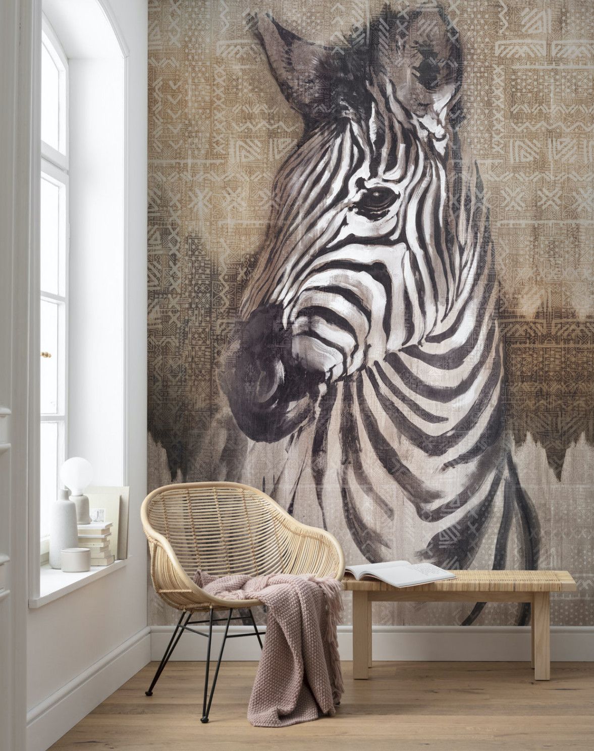 Zebra Mural