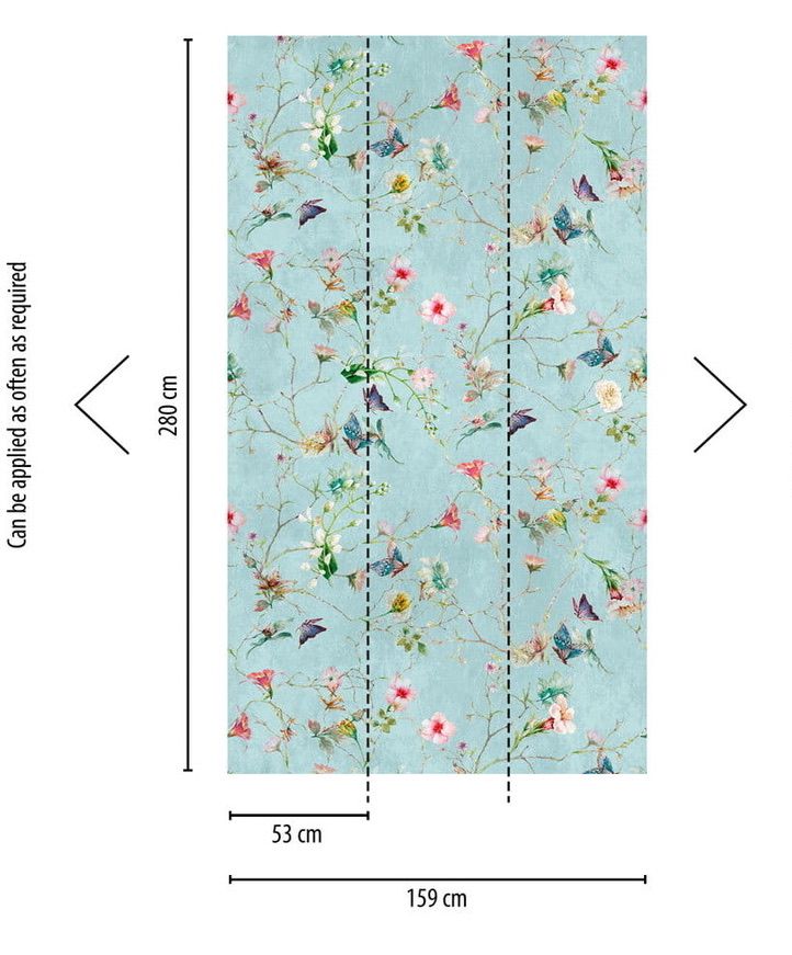 Butterfly Garden Panel