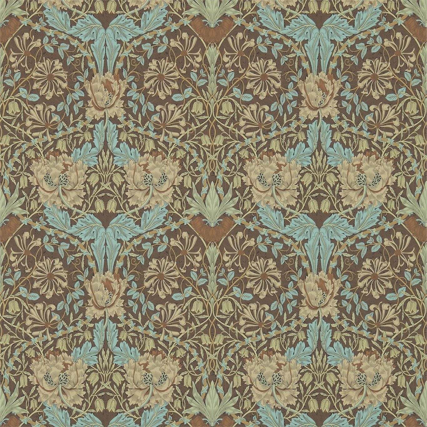 Brown - Honeysuckle & Tulip