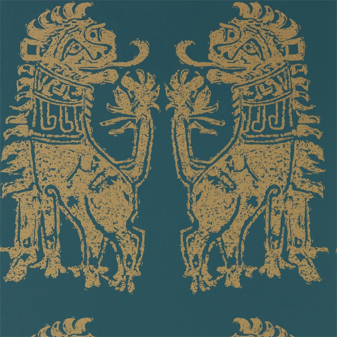 Teal - Sicilian Lion
