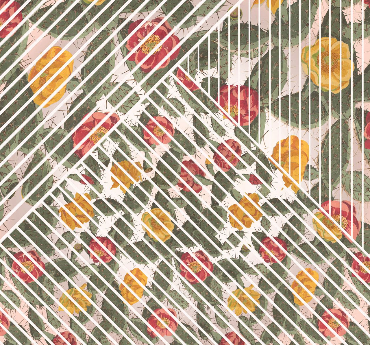 Cactus Mural