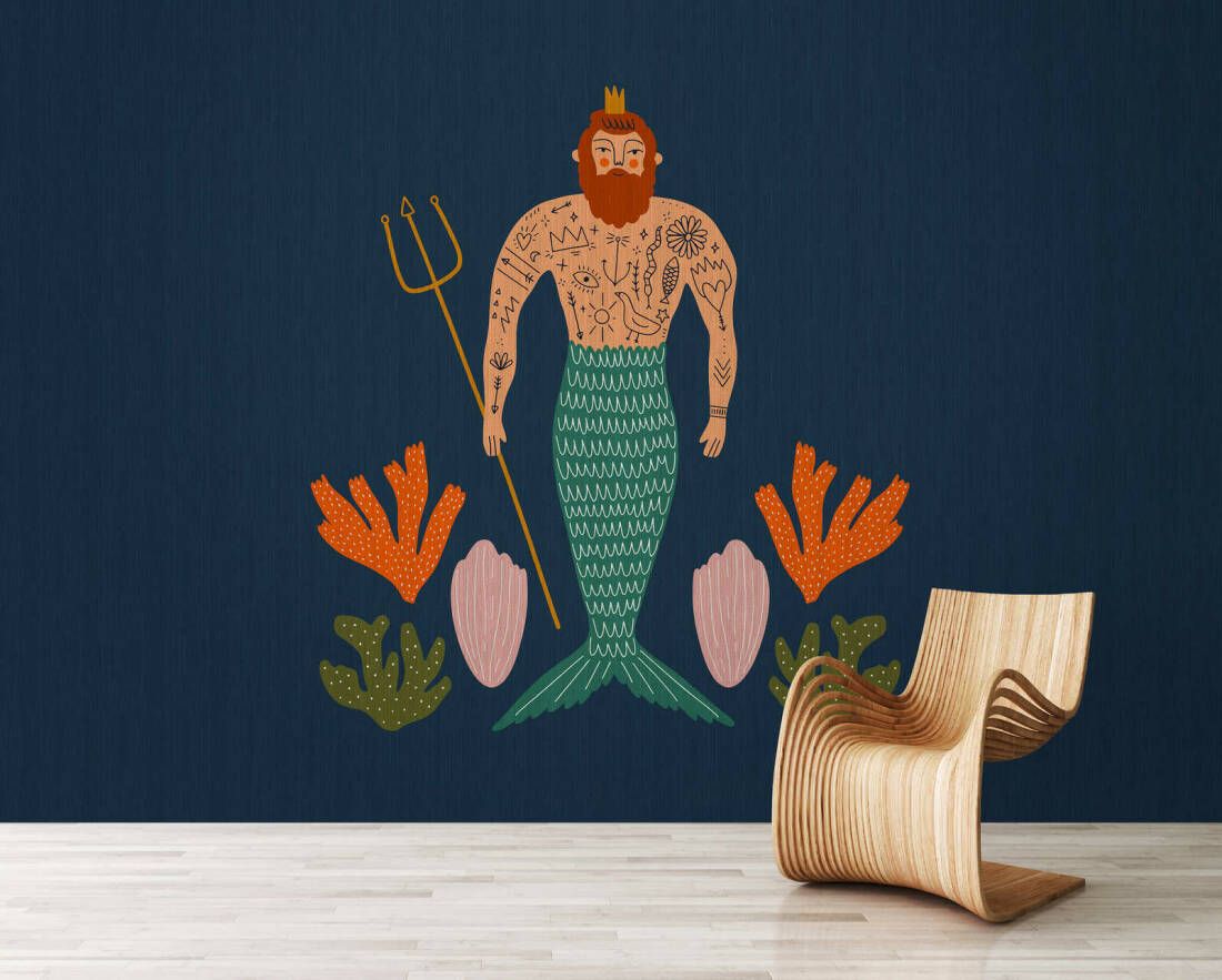 Down Under Mural - Merman