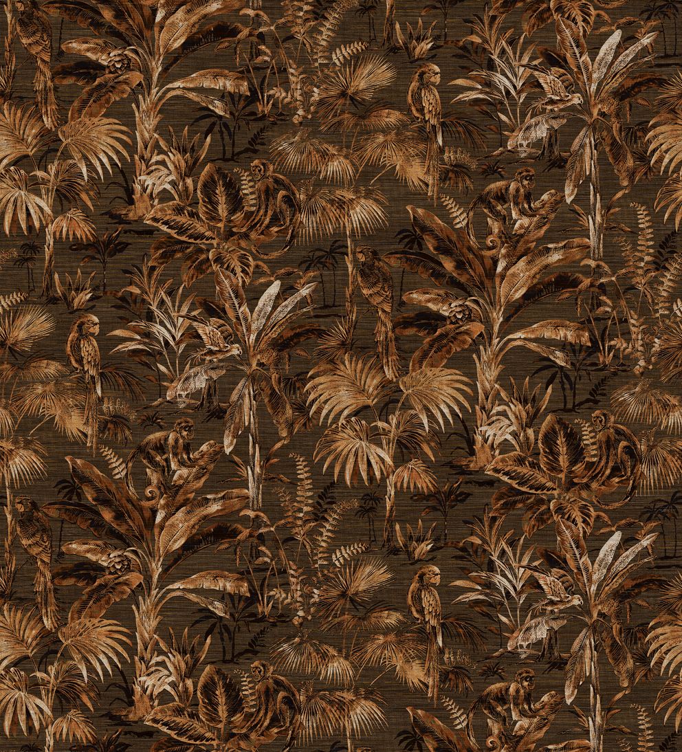 Monkey Mural - Brown