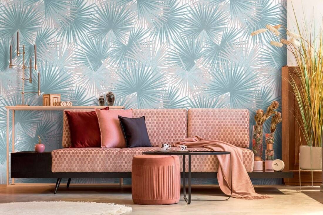 Star Palm Panel - Sage