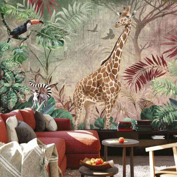 Giraffe Mural