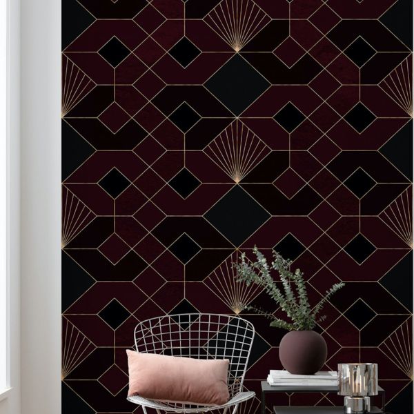 Coquilles Rouges Mural