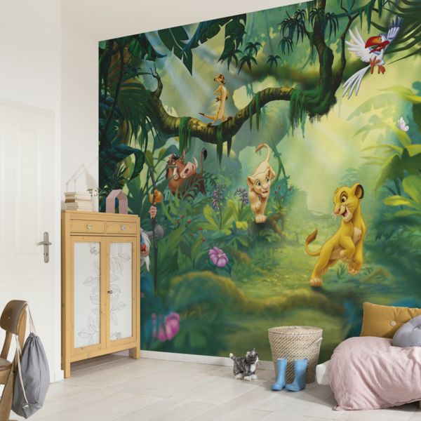 Lion King Jungle Mural