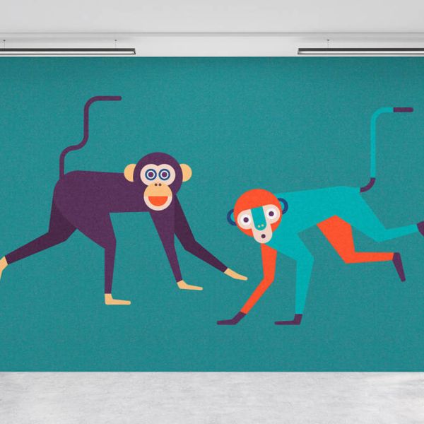 Monkey Business Mural