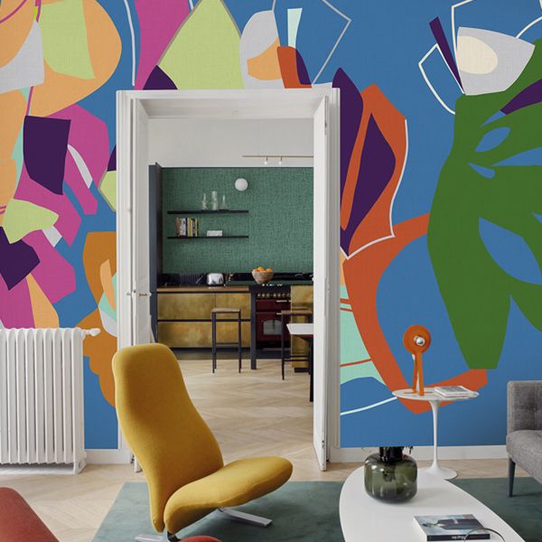 Nizza Mural - Blue