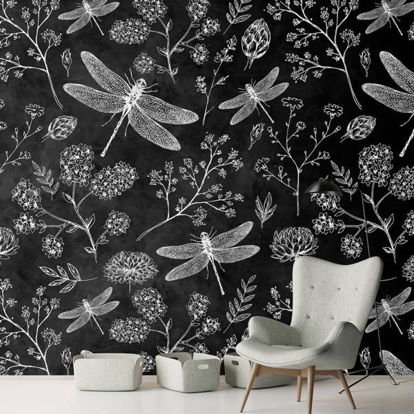 Blackboard Garden Mural