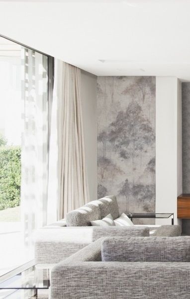 Silver Forest Panel Mural