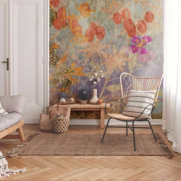 Floral Fresco Mural