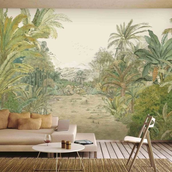Desert Palm Mural