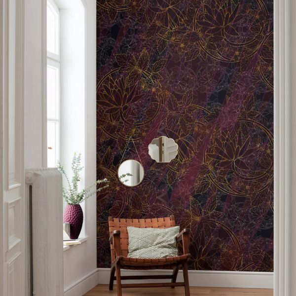Lotus Mural