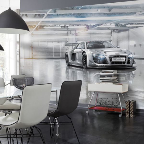 Audi R8 Le Mans Mural