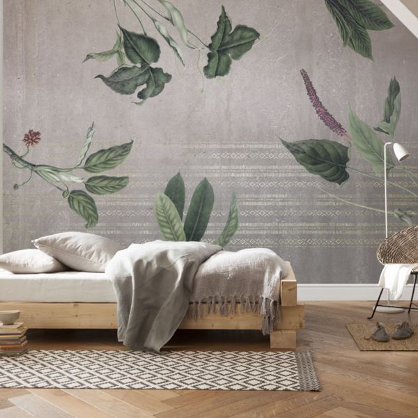 Tropic Concrete Mural