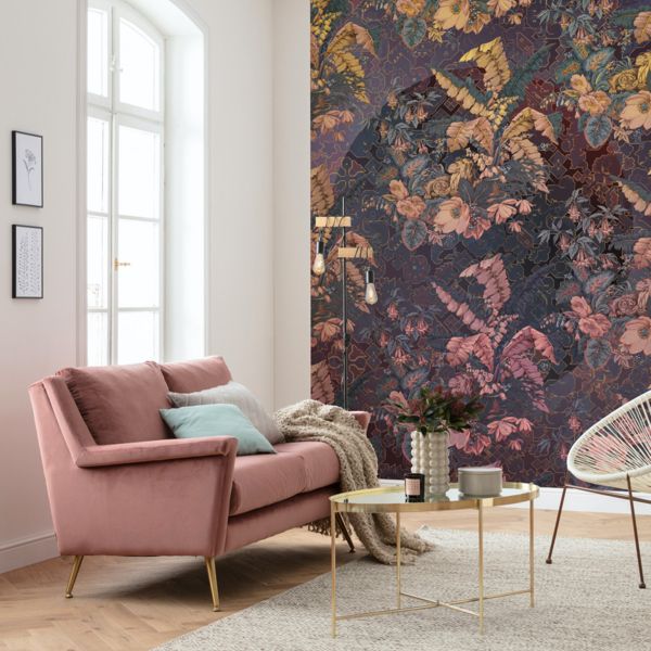 Orient Violet Mural